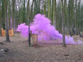 Terrain paintball